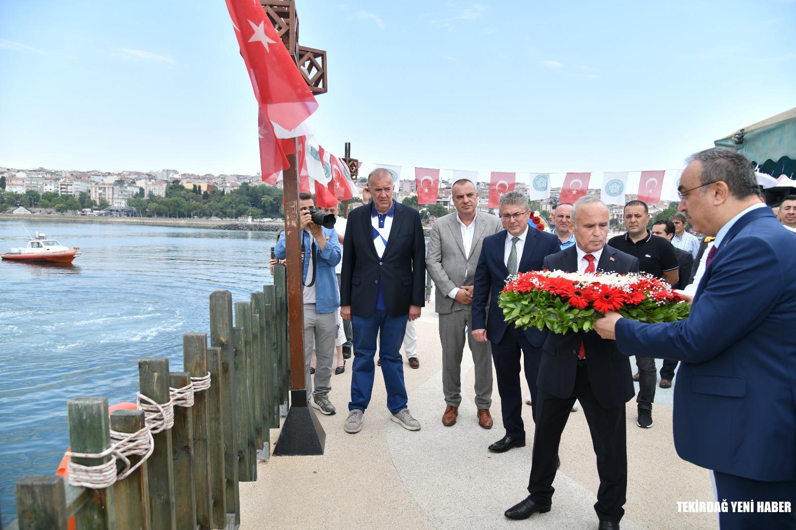 1 Temmuz Denizcilik ve Kabotaj Bayramı Münasebetiyle Tören Düzenlendi
