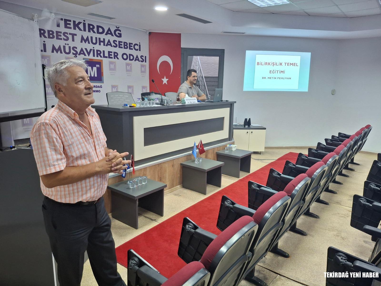 Tekirdağ Mali Müşavirler Odasında Eğitim Seferberliği