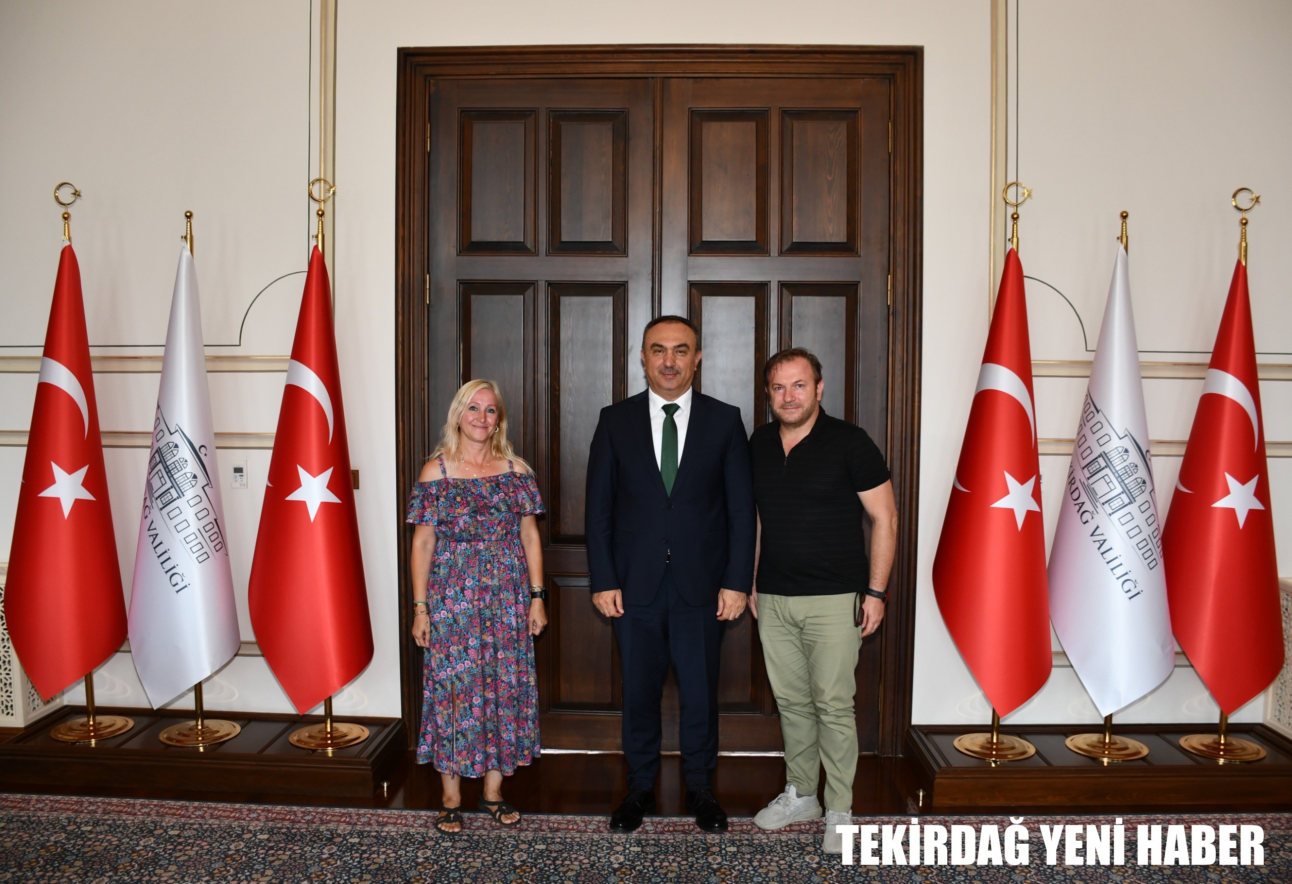 Tekirdağ Söz Gazetesi Vali Soytürk’ü Ziyaret Etti