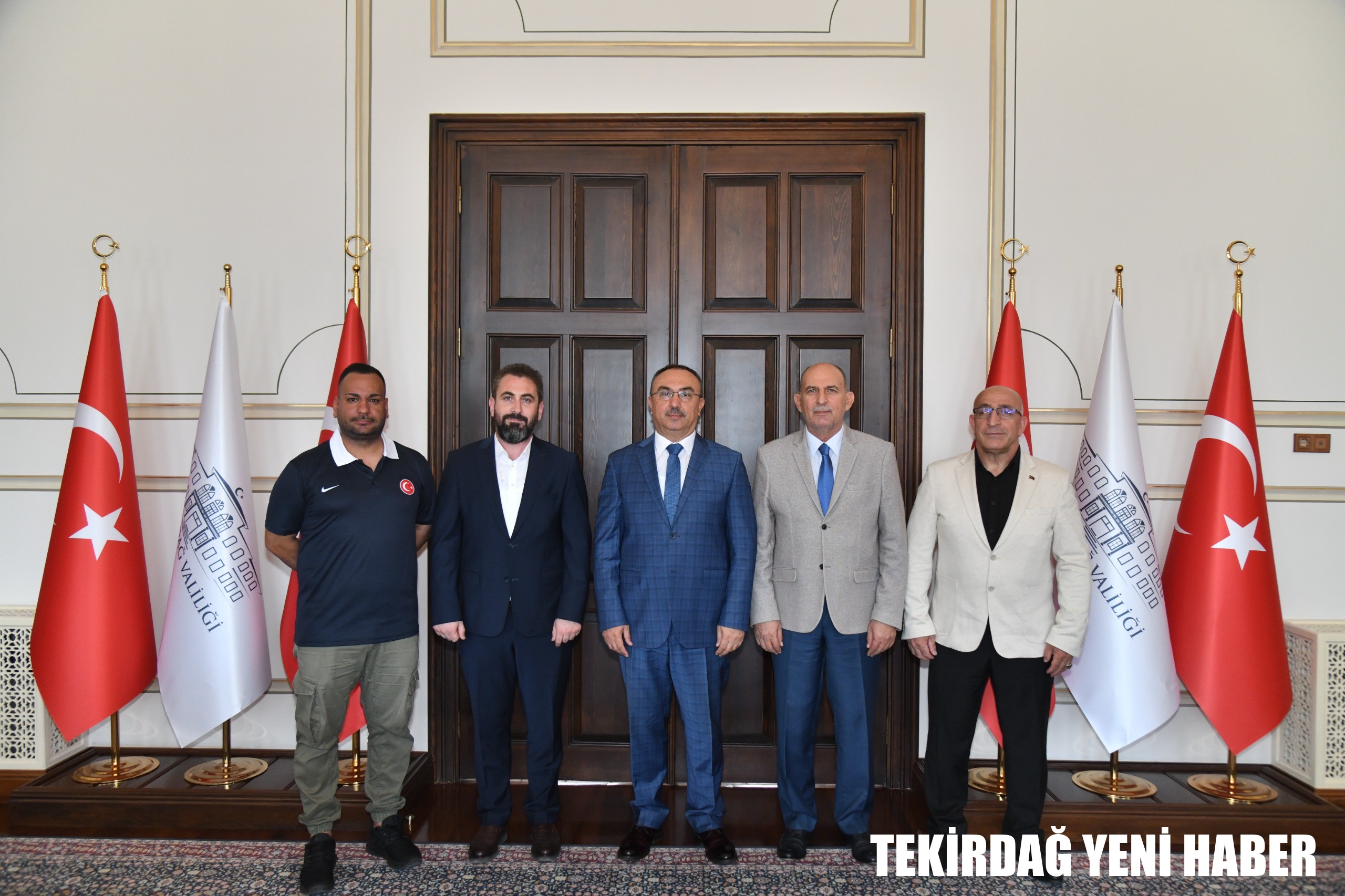 Türkiye Karate Federasyonu Milli Takımlar Menajeri Yazıcı Vali Soytürk’ü Ziyaret Etti