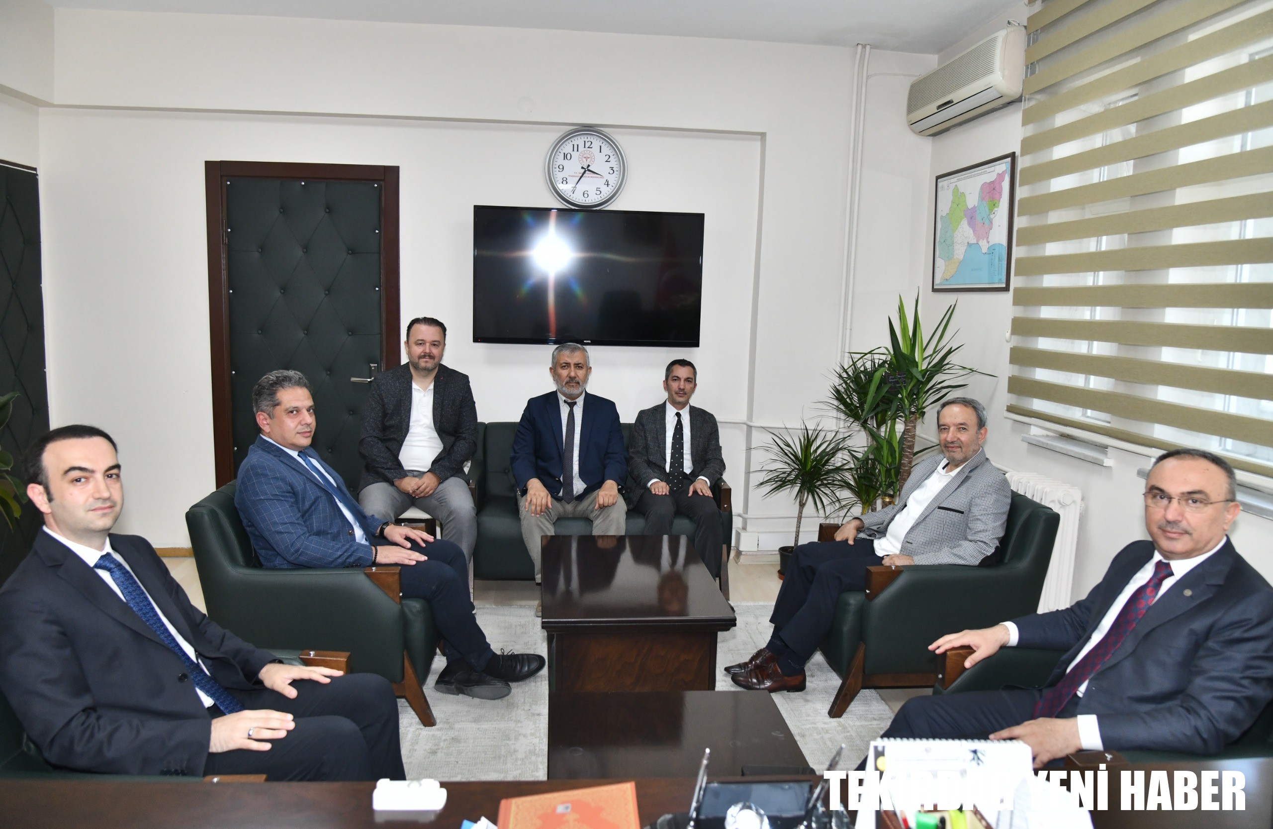 Vali Soytürk İl Sağlık Müdürü Onar’ı Ziyaret Etti