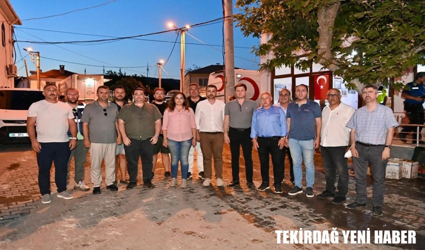 Yangına karşı verdiğimiz mücadelede, yalnız olmadığımızı bir kez daha hissettik.