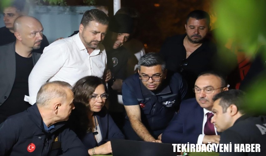 Yangına yönelik söndürme ve soğutma çalışmaları