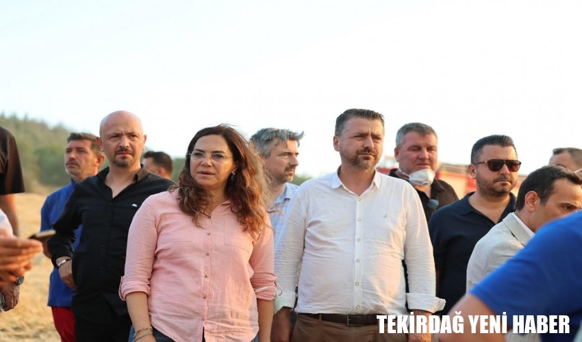 Yangınla Mücadele Çalışmalarını Yakından Takip Ettik