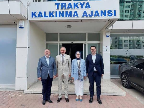 AK Parti Heyetinden Trakya Kalkınma Ajansı’na Ziyaret