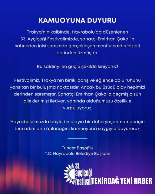Bu saldırıyı en güçlü şekilde kınıyoruz!