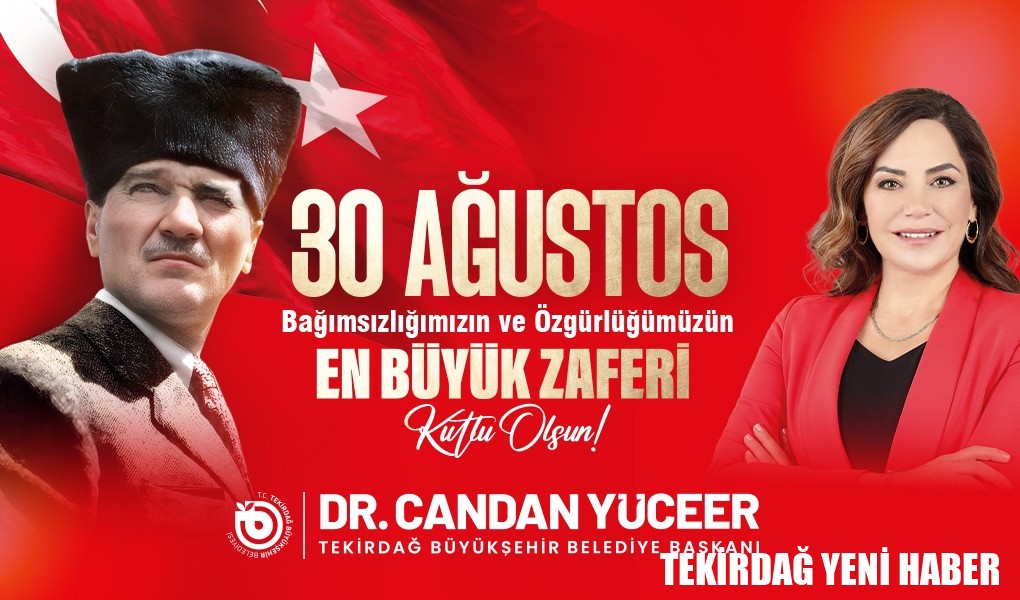 CANDAN BAŞKAN’IN 30 AĞUSTOS ZAFER BAYRAMI KUTLAMA MESAJI