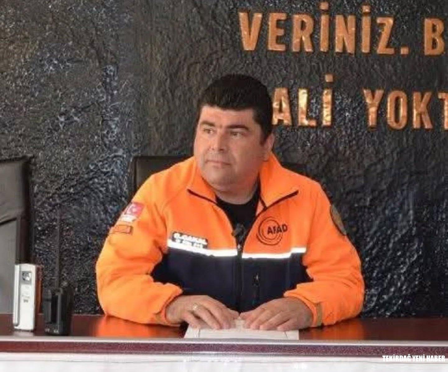 Cüneyt Çakal, Tekirdağ AFAD İl Müdür Yardımcılığına Atandı