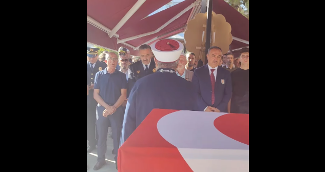 GAZİ SERDAR ÇETKİN SON YOLCULUĞUNA UĞURLANDI