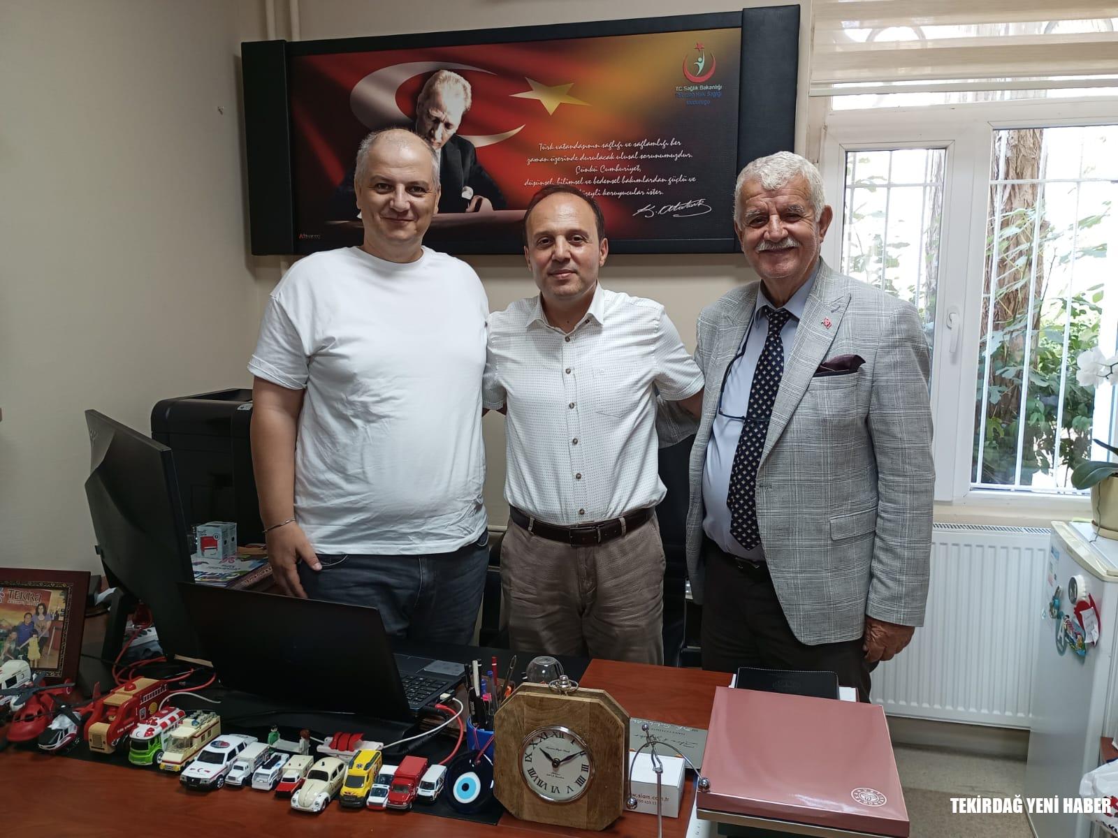 Halk Sağlığı Hizmetleri Başkan Yardımcısı Soykırlı’ya Hayırlı Olsun Ziyareti