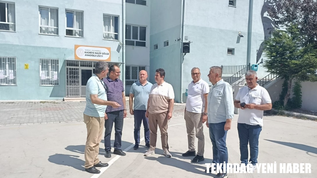 İl Millî Eğitim Müdürü Dr.Aziz Yeniyol Süleymanpaşa İlçesinde SRC Sınavları Denetiminde Bulundu