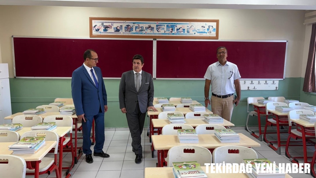 İl Milli Eğitim Müdürü Dr. Aziz Yeniyol, Süleymanpaşa Ticaret ve Sanayi Odası İlkokulu’nu Ziyaret Etti