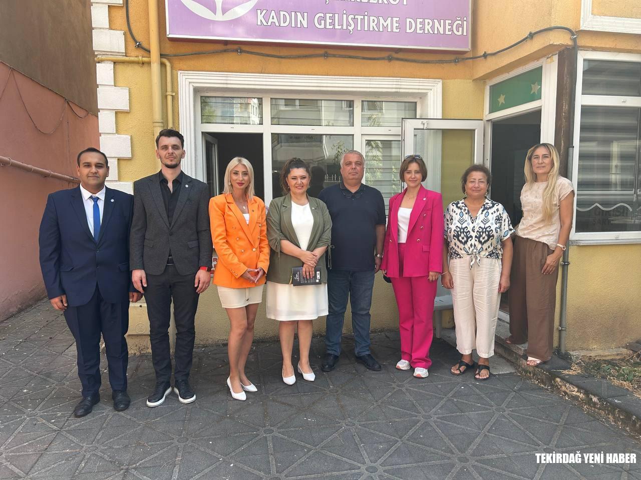 İYİ Parti Milletvekili Selcan Taşcı’dan KAGEDER’e Ziyaret