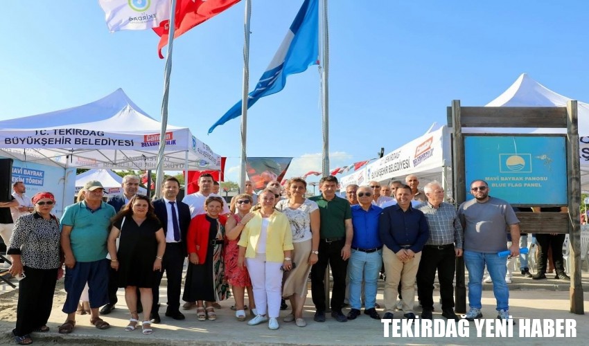 Mavi Gözlü Kentimizin Plajlarında Mavi Bayrak Gururla Dalgalanıyor 