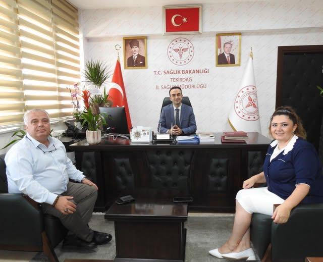 Milletvekili Selcan Taşçı’dan İl Sağlık Müdürü Onar’a Ziyaret