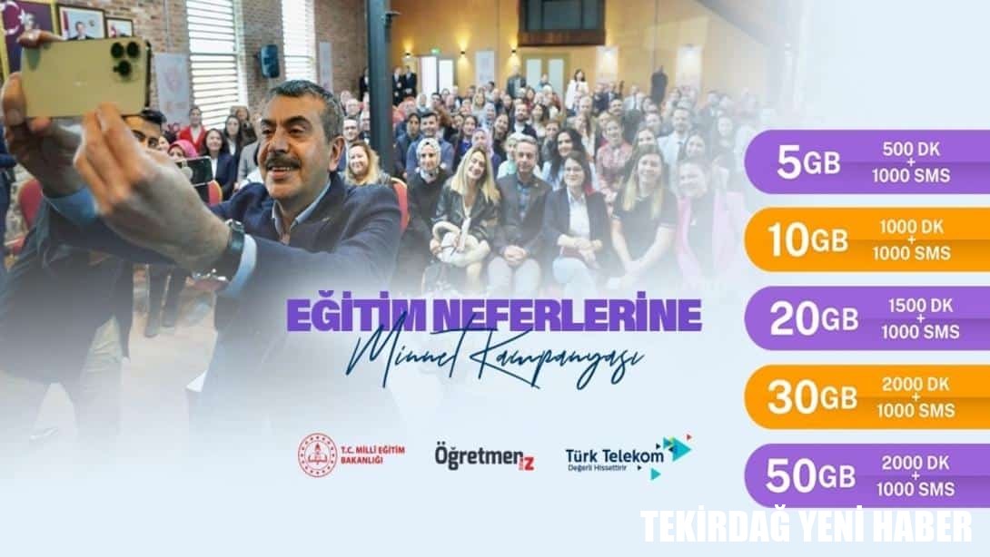 Millî Eğitim Bakanlığı ve Türk Telekom İş Birliğiyle Öğretmenlere Özel İletişim Avantajları