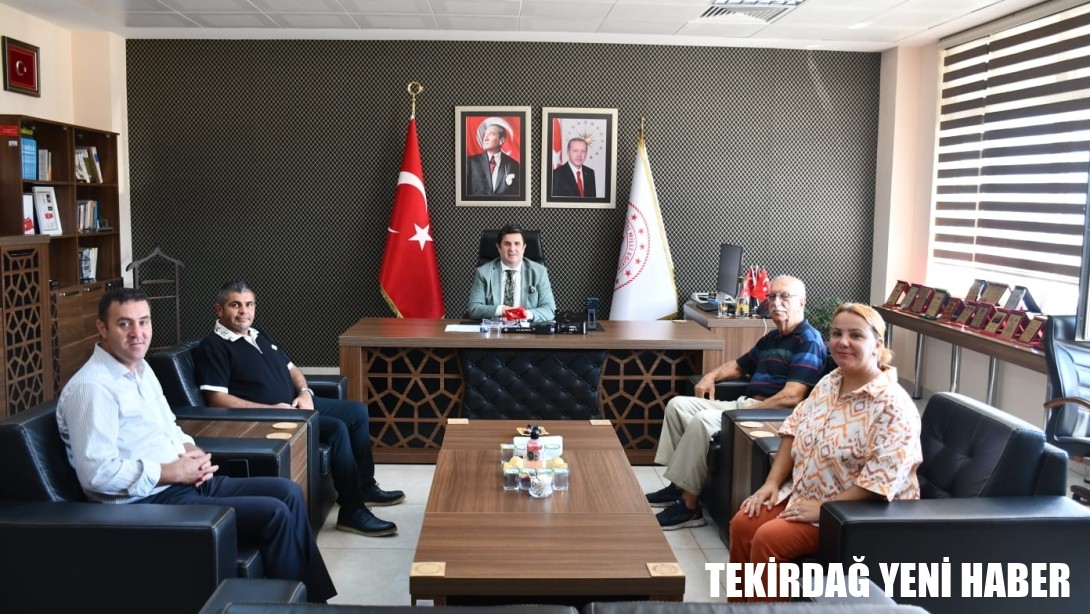 Şehit Aileleri Derneğinden İl Milli Eğitim Müdürüne Ziyaret