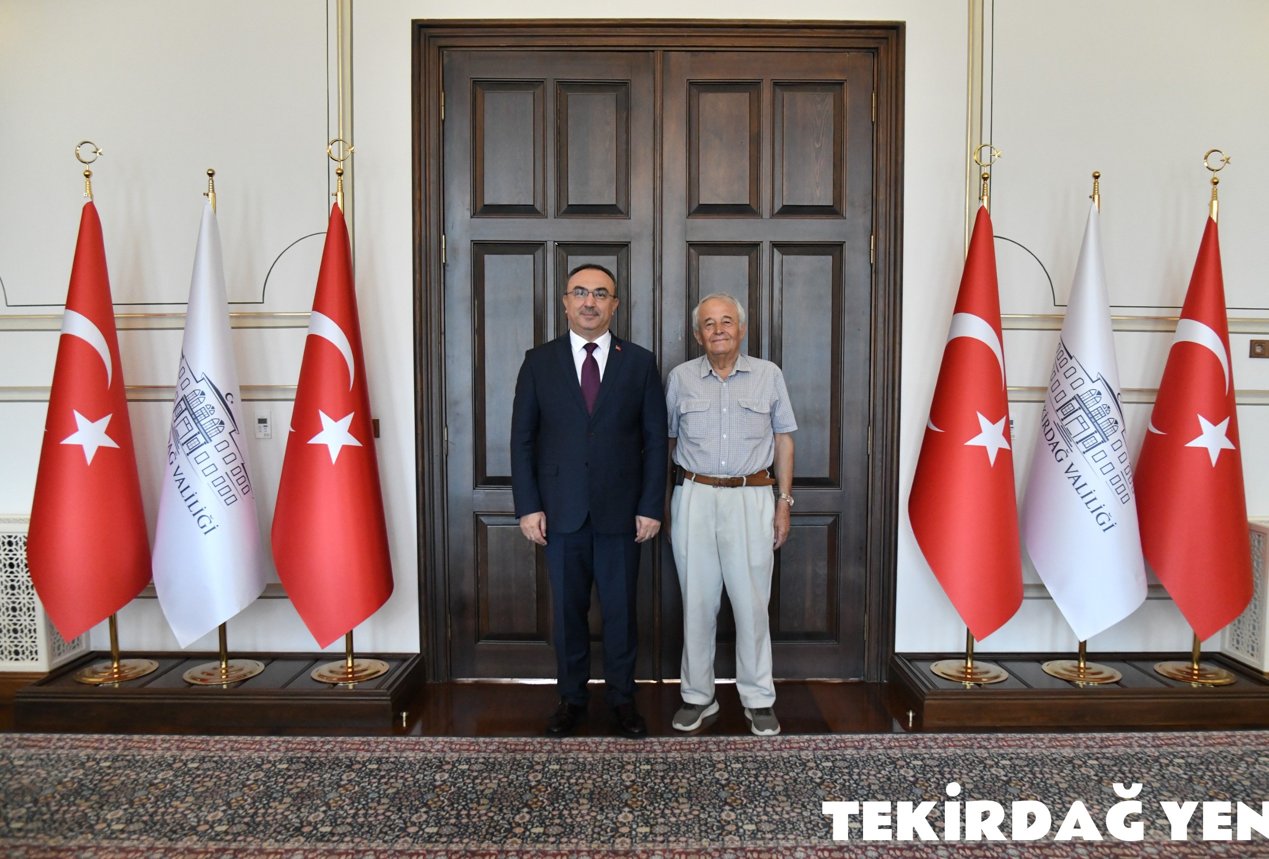 Tekirdağ Eski Valisi Vali Soytürk’ü Ziyaret Etti