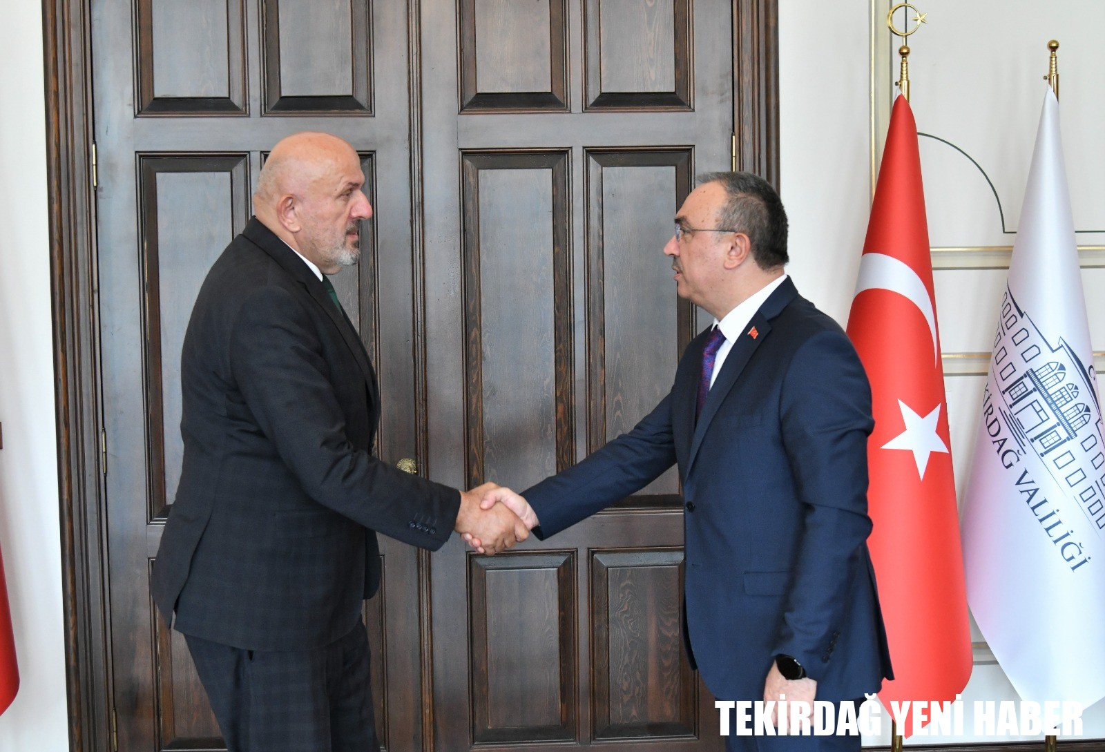 Türkiye Muhtarlar Konfederasyonu Başkanı Vali Soytürk’ü Ziyaret Etti