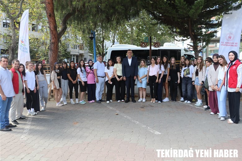 “ULUÇINAR GENÇLİK KAMPINDA” YER ALAN GENÇLERİMİZ,HATAY ARSUZ İLÇESİNE UĞURLANDI.