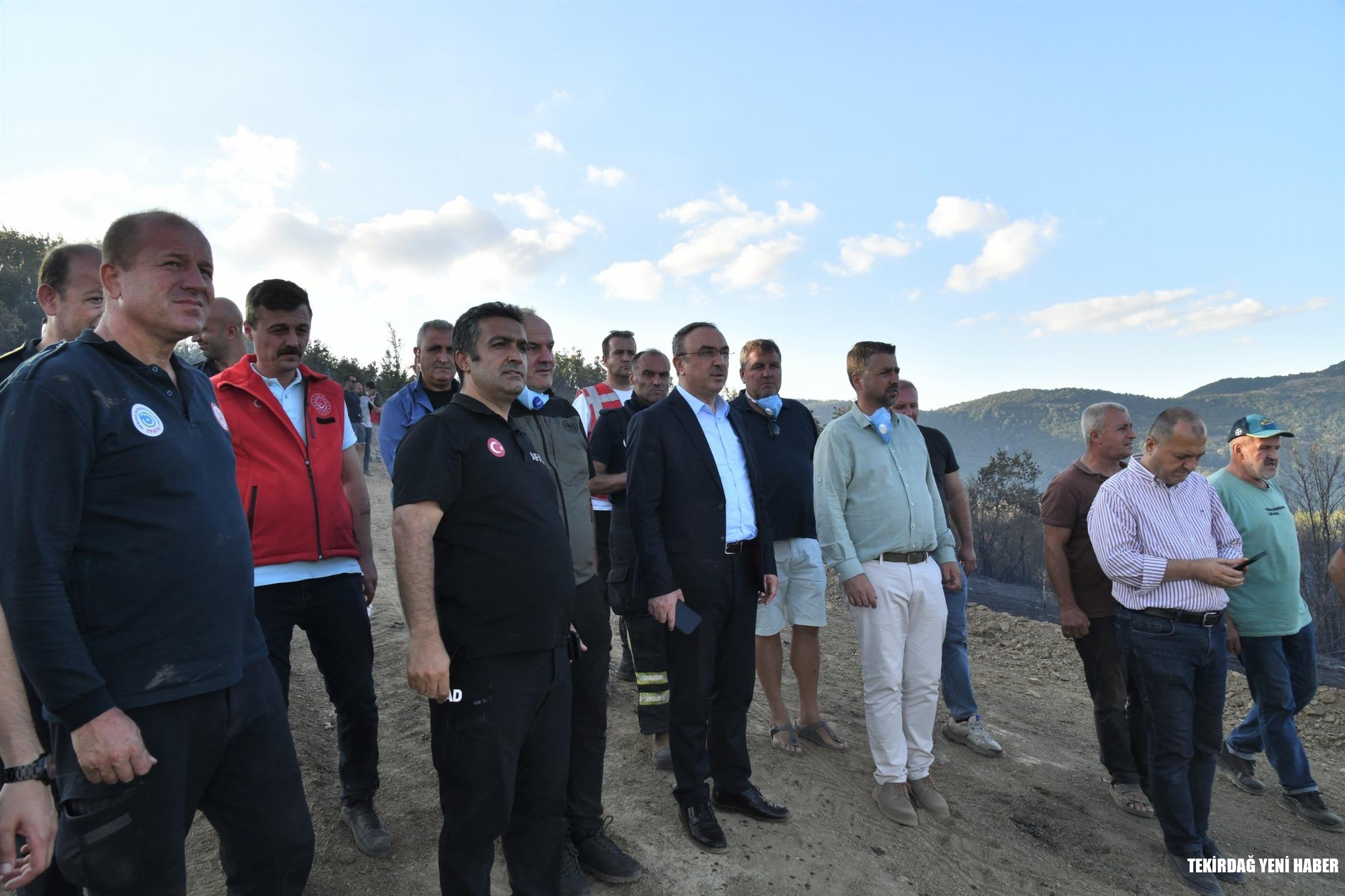 Vali Soytürk, çalışmaları koordine etti.
