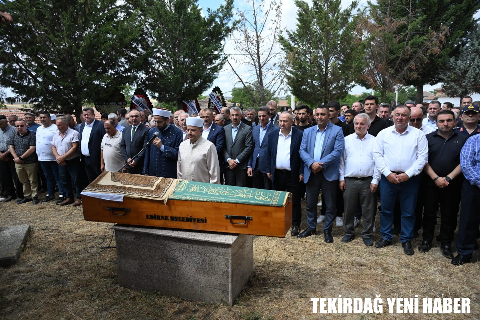 Vali Soytürk Hayri Baruş’un Cenaze Töreni’ne Katıldı