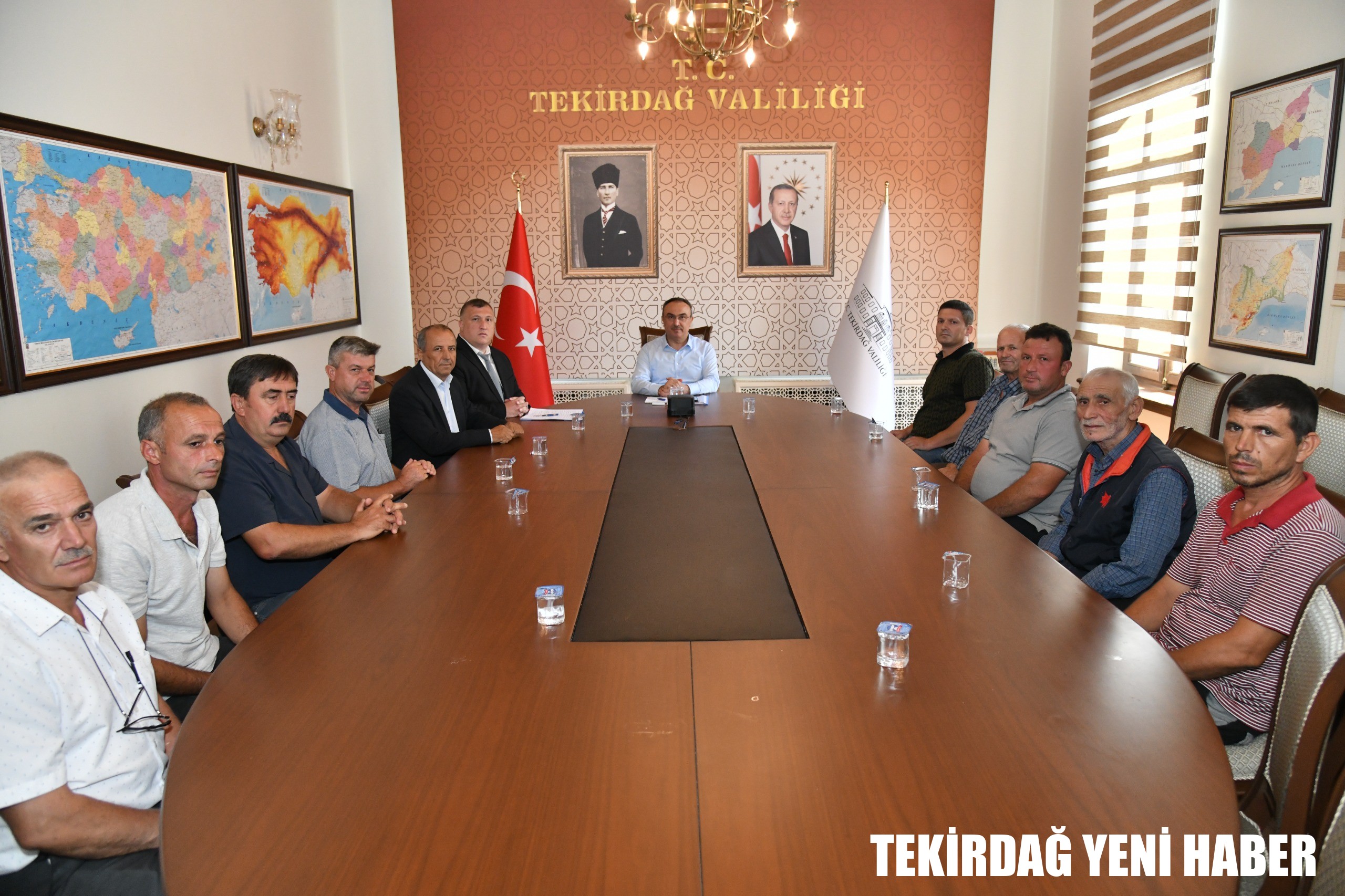 Vali Soytürk Yangın Mağduru Vatandaşlarımız İle Bir Araya Geldi