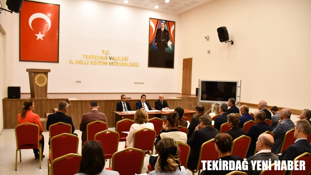 29 Ekim Cumhuriyet Bayramı Etkinlikleri Kapsamında Planlama ve Koordinasyon Toplantısı Yapıldı