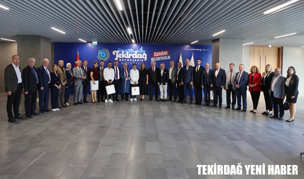 AHİLİK HAFTASI HEYETİNDEN CANDAN BAŞKAN’A ZİYARET