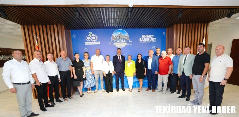 Başkan Sarıkurt, Milletvekili Yontar ve Göçmen Dernekleri Temsilcilerini Ağırladı