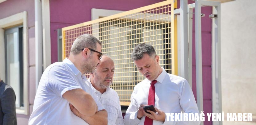 Başkan Sarıkurt, Zafer Mahallesi`ndeki Çalışmaları Yerinde İnceledi