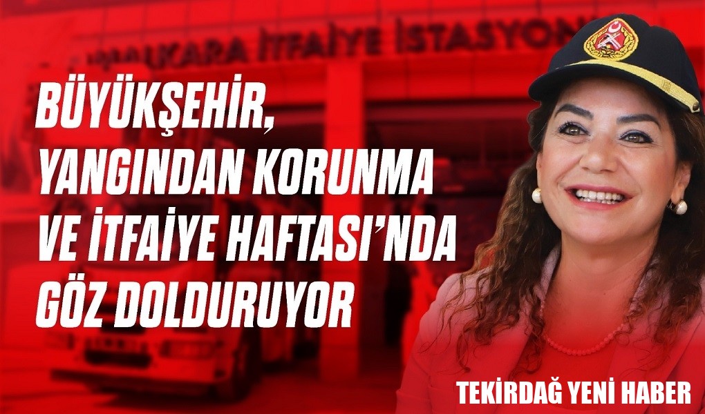 BÜYÜKŞEHİR İTFAİYESİ 2025’TE BUGÜNE KADAR 10 BİNİ AŞKIN OLAYA MÜDAHALE ETTİ
