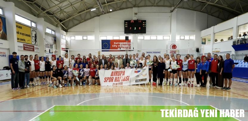 Çorlu Cup Kadınlar Voleybol Turnuvası Sona Erdi
