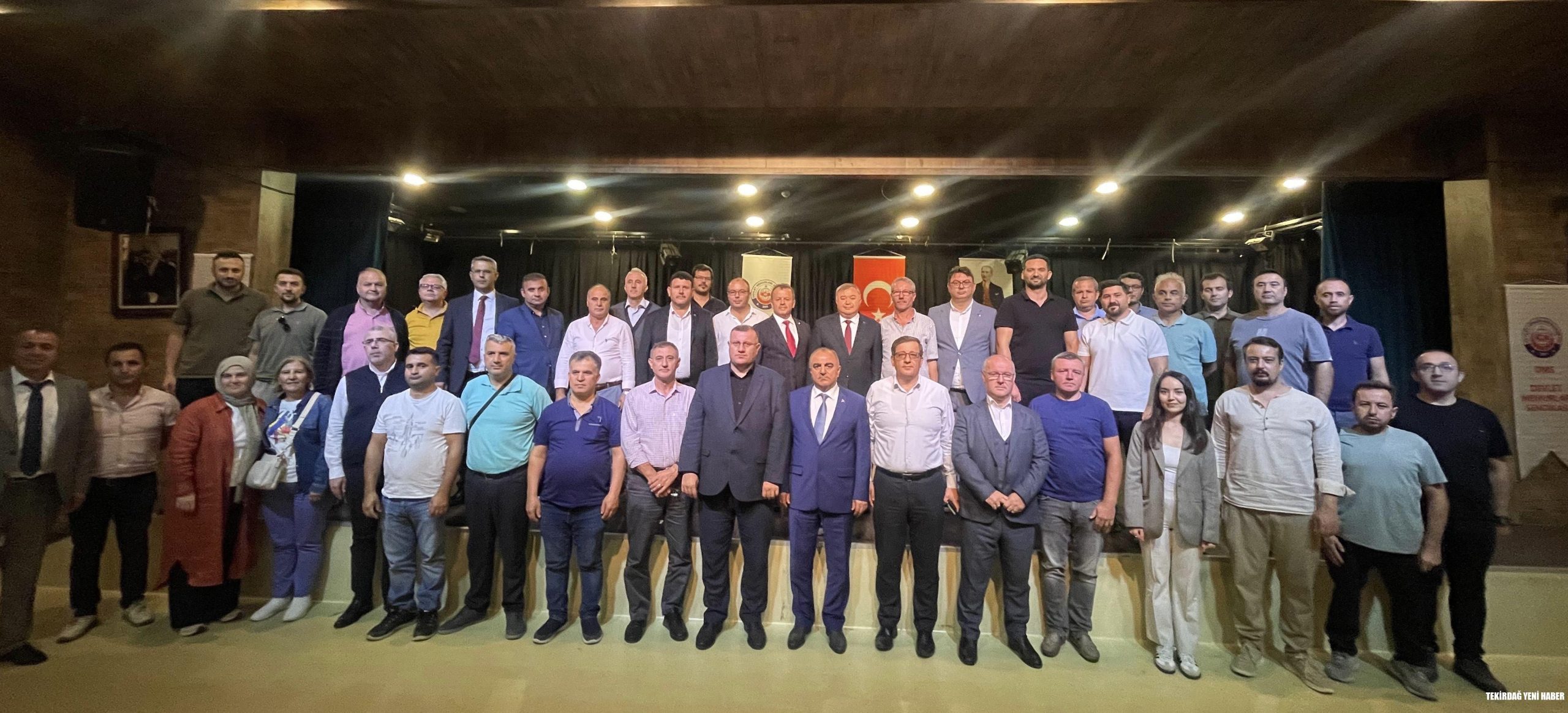 Devlet Memurları Sendikası Tekirdağ Şubesi’nde Yeni Yönetim Belirlendi.
