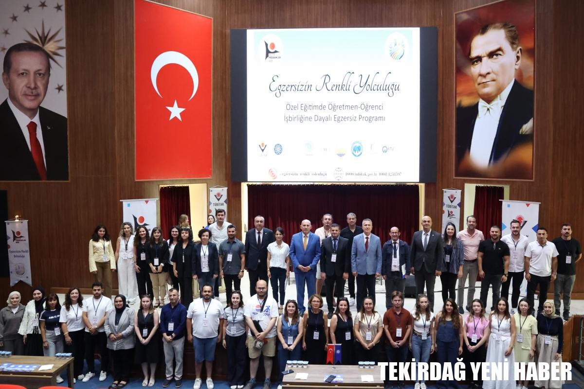‘EGZERSİZİN RENKLİ YOLCULUĞU’ PROJESİ AÇILIŞ TÖRENİ GERÇEKLEŞTİ
