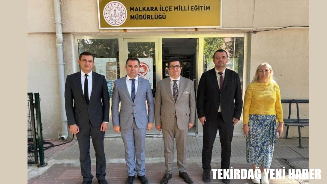 İl Milli Eğitim Müdürü Dr. Aziz Yeniyol Malkara İlçesinde Ziyaretlerde Bulundu
