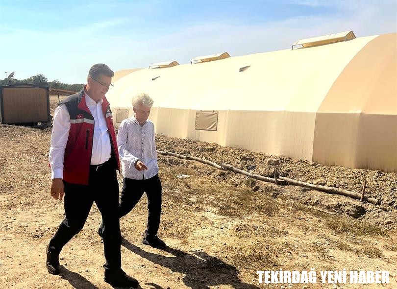 İl Müdürü Mehmet Aksoy Hayvancılık İşletmesini Ziyaret Etti