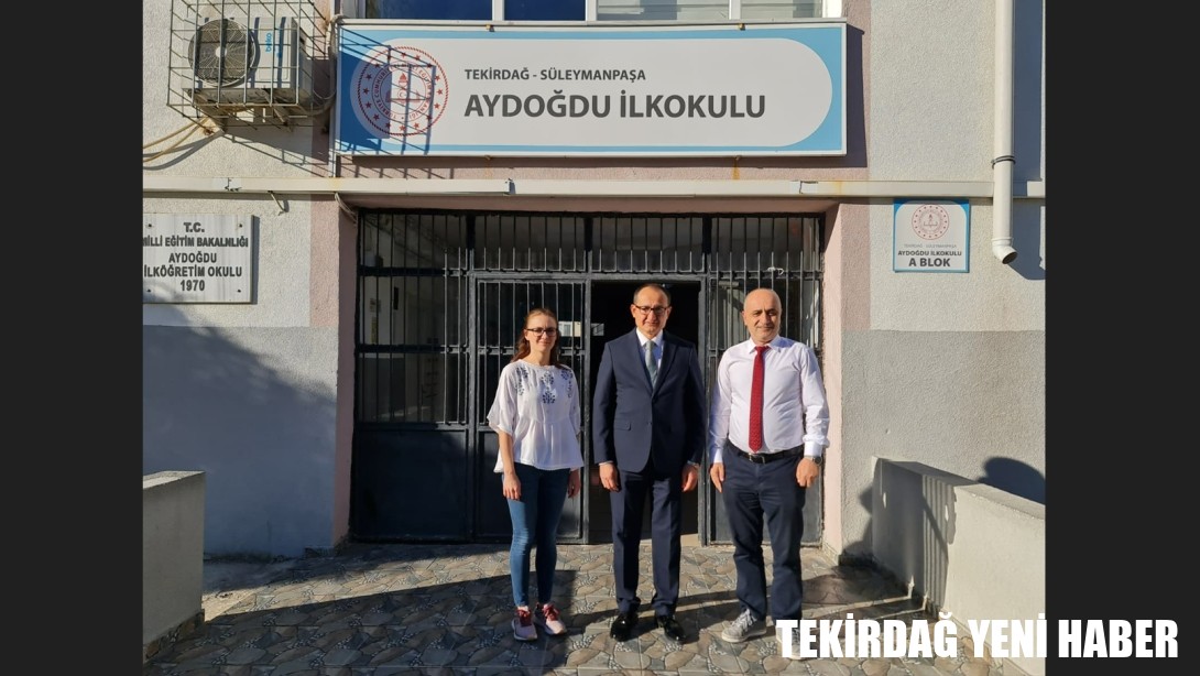 İlçe Milli Eğitim Müdürü Fahri KIRMIZI, İlçemiz Aydoğdu İlkokulu/Ortaokulunu Ziyaret Etti.
