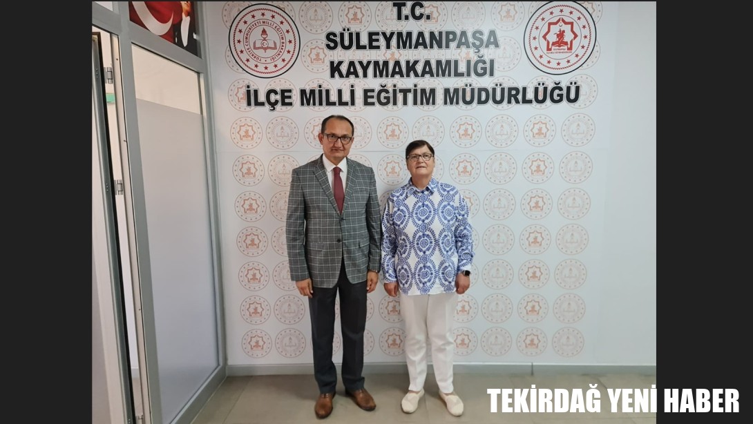 Kızılay Tekirdağ Şubesi Eski Başkanı Hamiyet Çizen’den Müdürlüğümüze Ziyaret