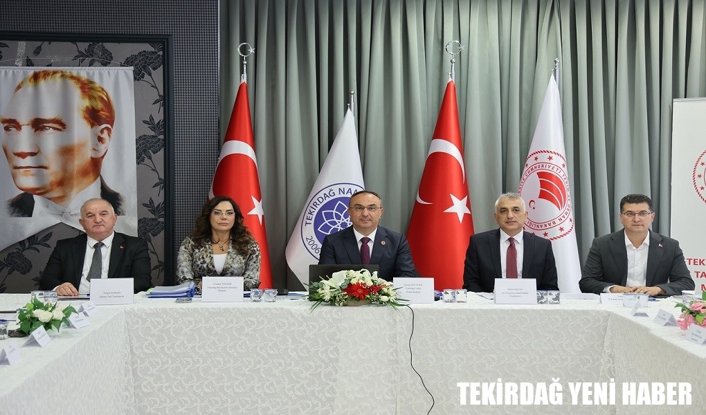 MERİÇ-ERGENE HAVZASI İÇİN TEKİRDAĞ’DA ORTAK AKIL İLE YOL HARİTASI BELİRLENDİ