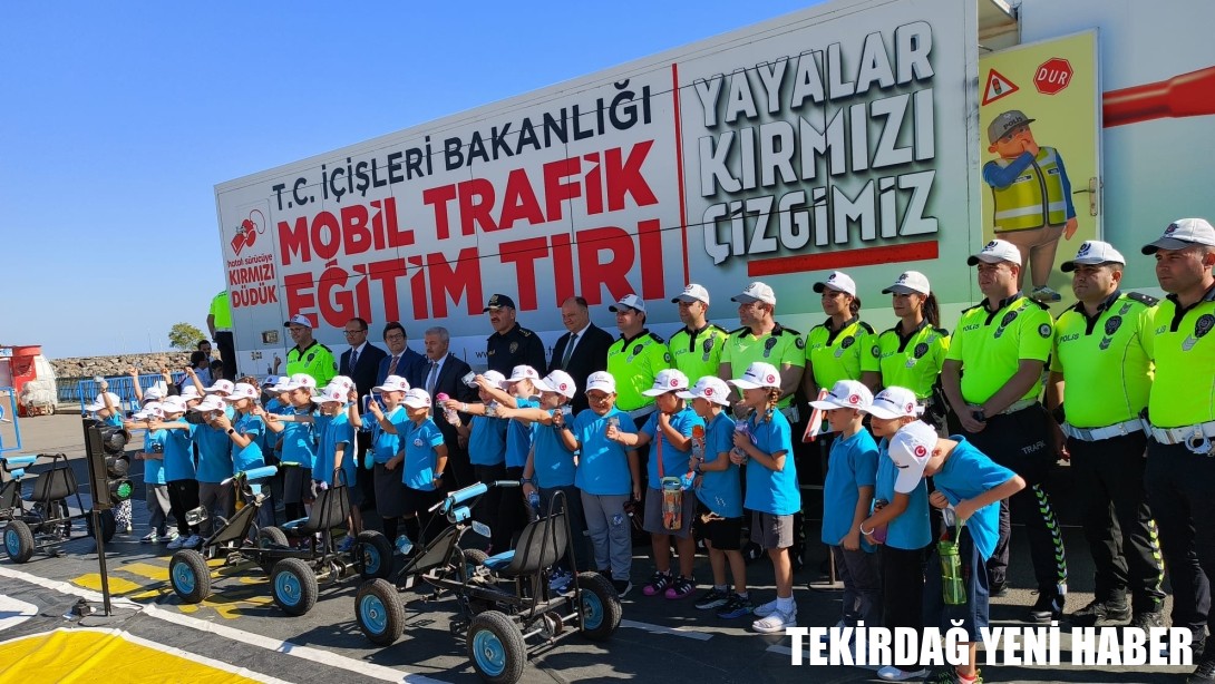 “Mobil Trafik Eğitim Tırı” İlimizde Öğrencilerle Buluştu