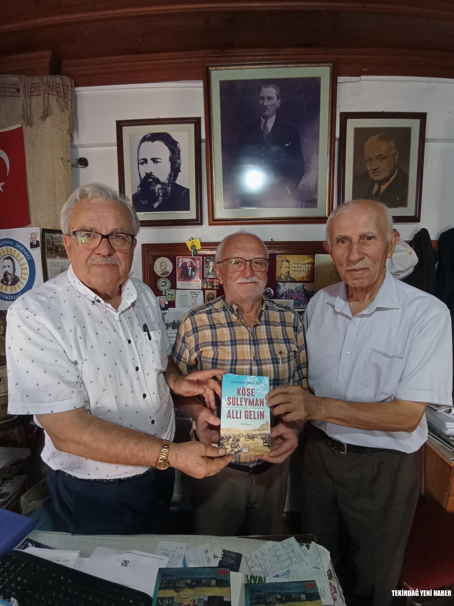 Namık Kemal Evi Başkanı’ndan Kitap Takdimi ve Teşekkür