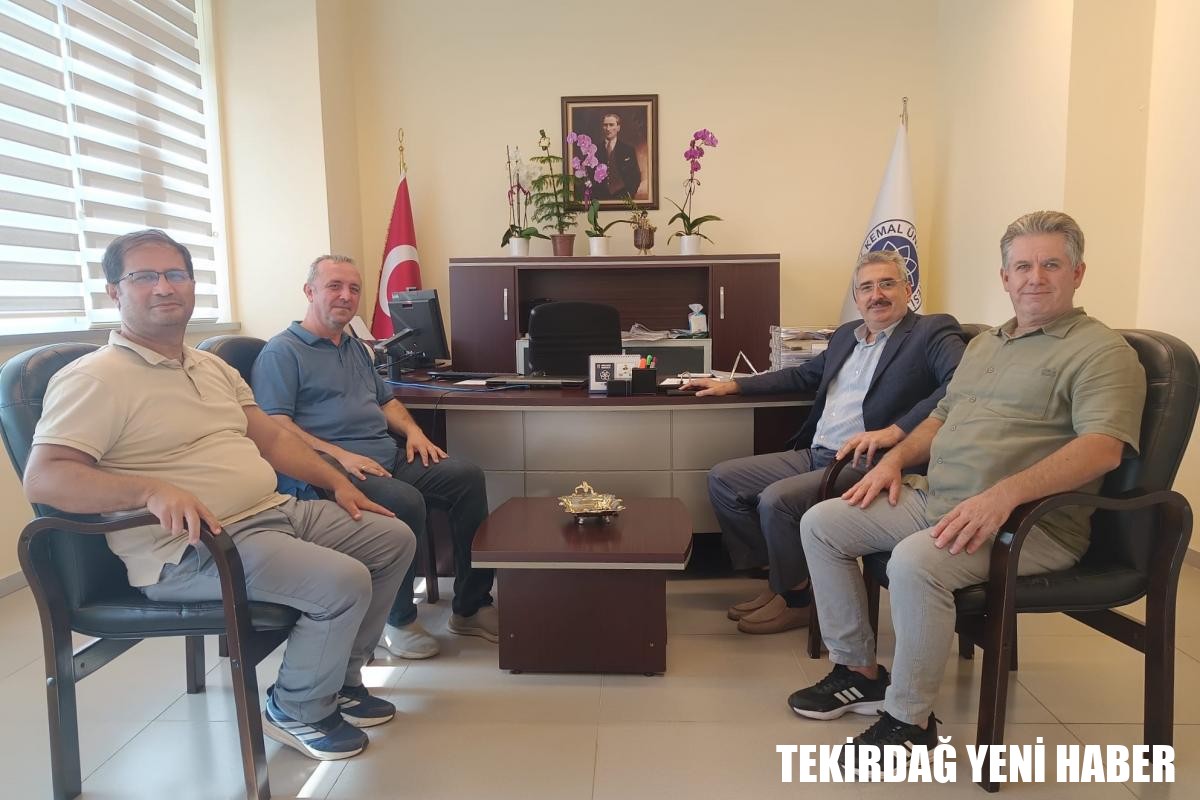 REKTÖRÜMÜZDEN FEN EDEBİYAT FAKÜLTESİ DEKANLIĞINA ZİYARET