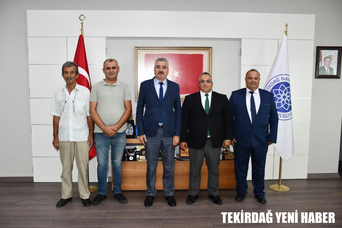 REKTÖRÜMÜZE ZİYARET
