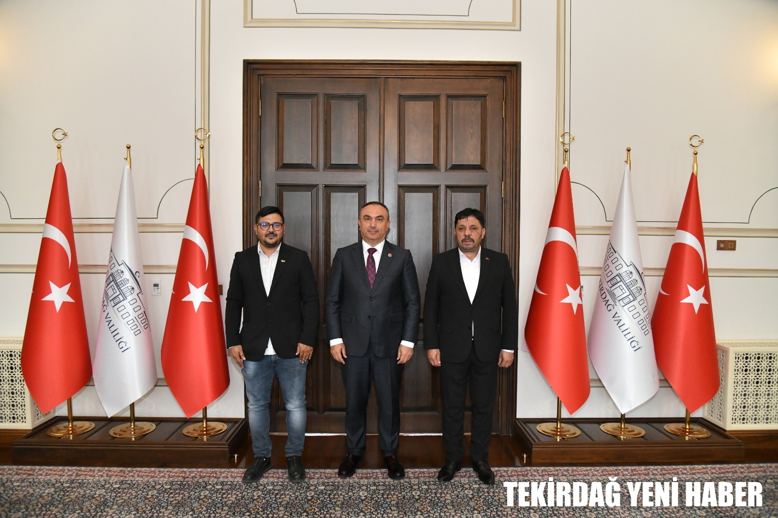 Roman Dernekleri Federasyonu Başkanı ve REDİ Türkiye Direktörü Vali Soytürk’ü Ziyaret Etti