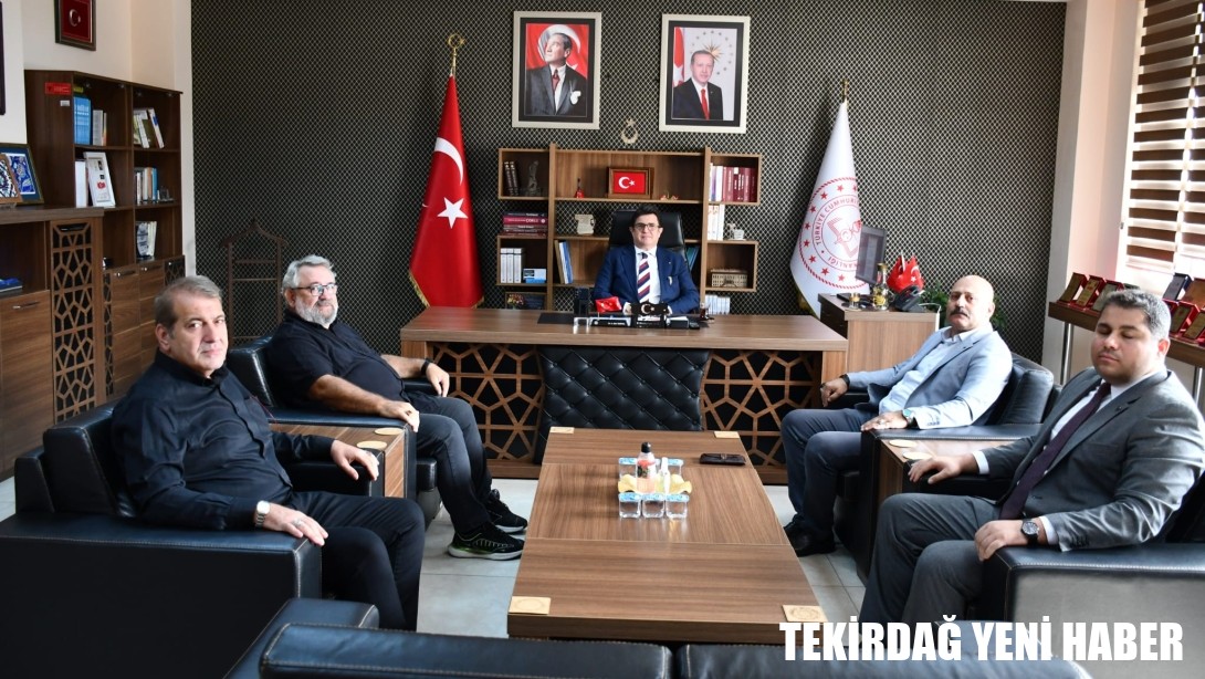 STK Temsilcilerinden İl Milli Eğitim Müdürü Dr. Aziz Yeniyol’a Ziyaret
