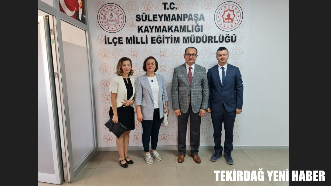 Tekirdağ Aka Kolejinden Müdürlüğümüze Ziyaret
