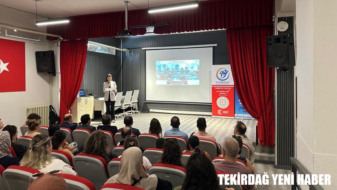 Tekirdağ Eğitim Akademisi Kapsamında Velilere Yönelik Seminer Düzenlendi