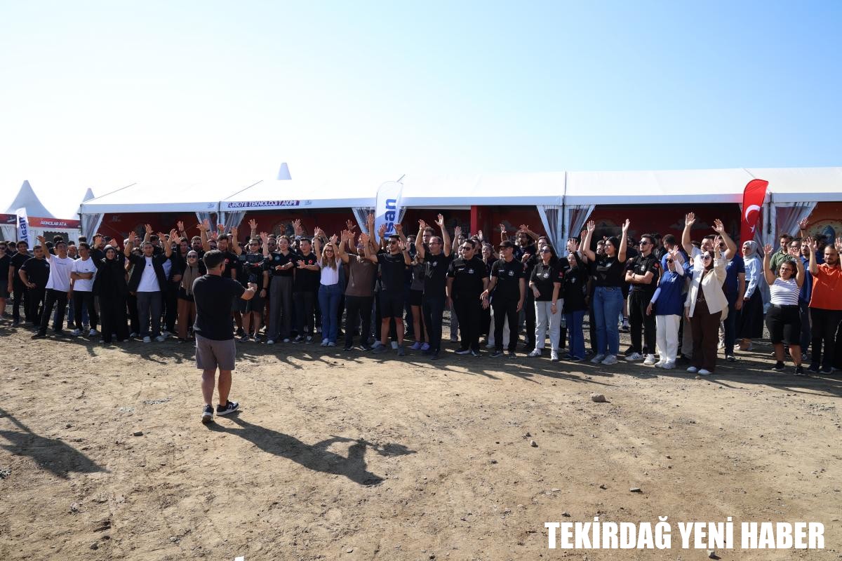 TEKİRDAĞ NKÜ’DE TEKNOFEST İNSANSIZ KARA ARACI YARIŞMA HEYECANI BAŞLADI