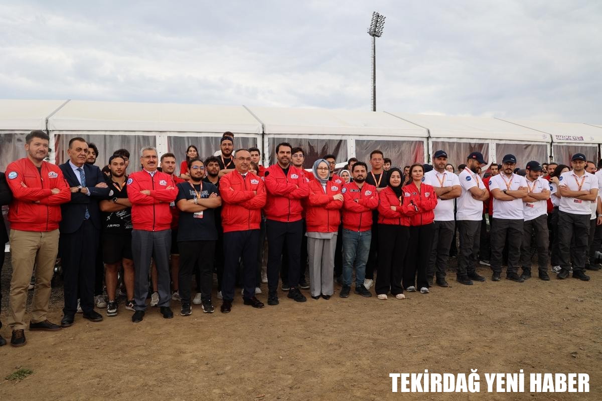 TEKİRDAĞ NKÜ’DEKİ TEKNOFEST HEYECANI ÖDÜL TÖRENİYLE TAMAMLANDI